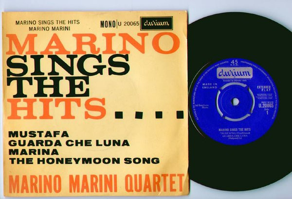 Marino Marini Ed Il - Marino Sings The Hits - Used Vinyl Record 7" image 1