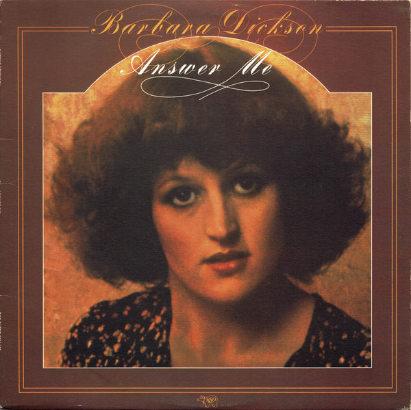 Barbara Dickson - Answer Me - Used Vinyl Record image 1