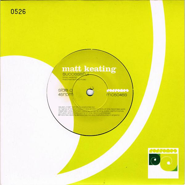 Matt Keating - Successful - Used Vinyl Record 7" image 1