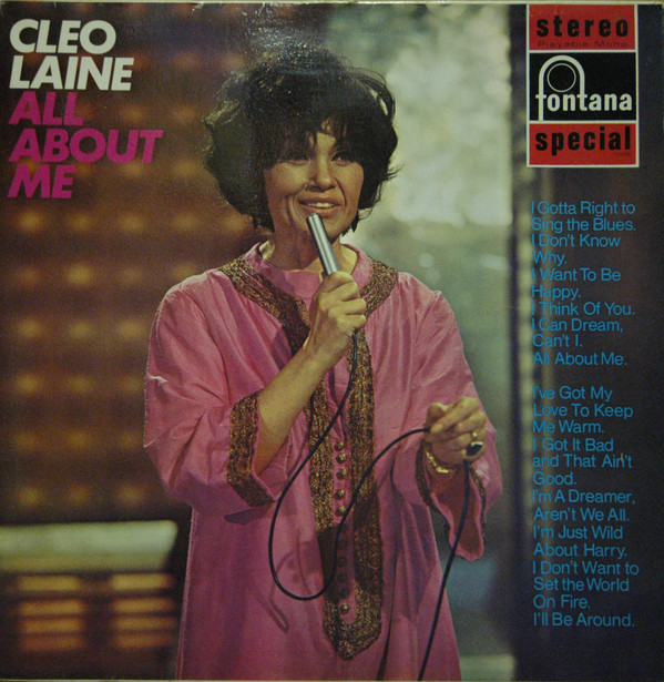 Cleo Laine - All About Me - Used Vinyl Record image 1