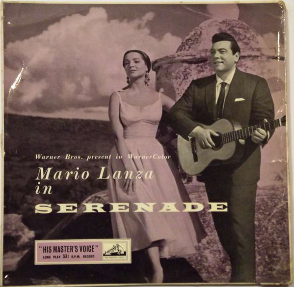Mario Lanza - In Serenade - Used Vinyl Record image 1