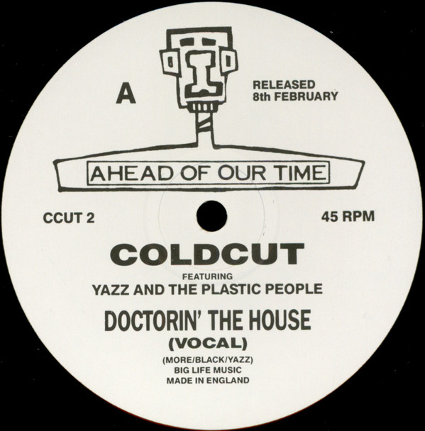 Coldcut - Doctorin' The House - Used Vinyl Record 12" image 1