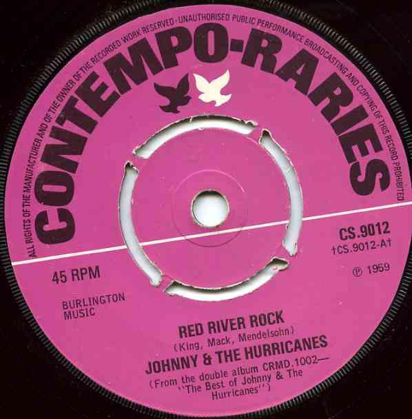 Johnny And The Hurri - Red River Rock / Rocking Goose - Used Vinyl Re image 1
