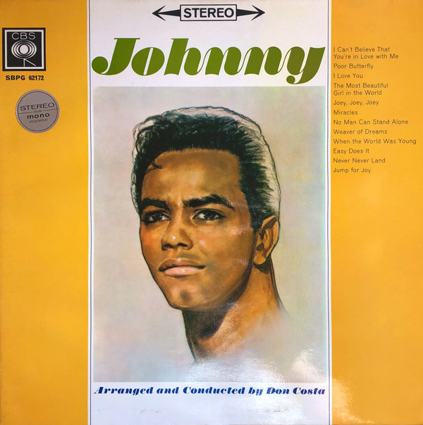 Johnny Mathis - Johnny - Used Vinyl Record image 1