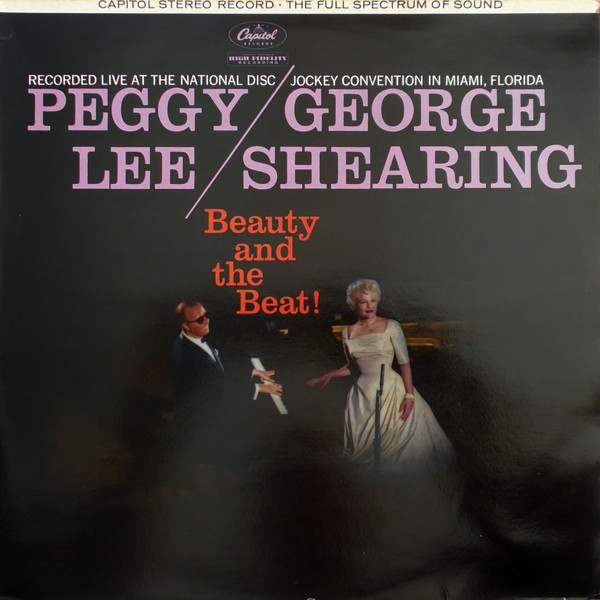 Peggy Lee - Beauty And The Beat! - Used Vinyl Record image 1