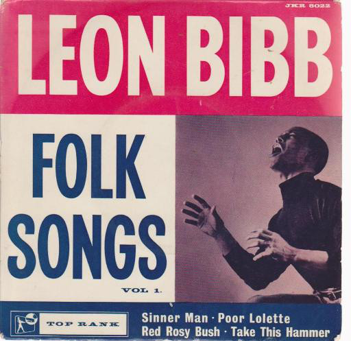 Leon Bibb - Folk Songs Vol.1 - Used Vinyl Record 7" image 1
