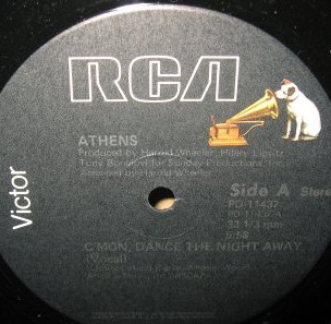 Athens - C'mon, Dance The Night Away - Used Vinyl Record 12" image 1
