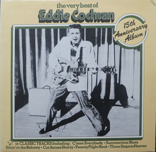 Eddie Cochran - Very Best Of - Used Vinyl Record image 1