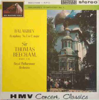Mily Balakirev - Symphony No. 1 In C Major - Used Vinyl Record image 1