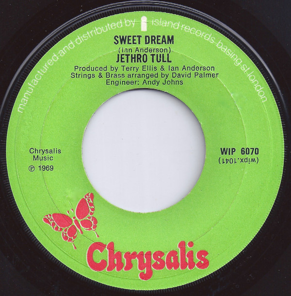 Jethro Tull - Sweet Dream - Used Vinyl Record 7" image 1
