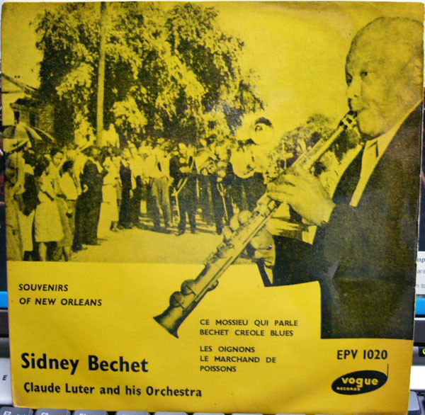 Sidney Bechet - Souvenirs Of Nouvelle-Orleans - Used Vinyl Record 7" image 1