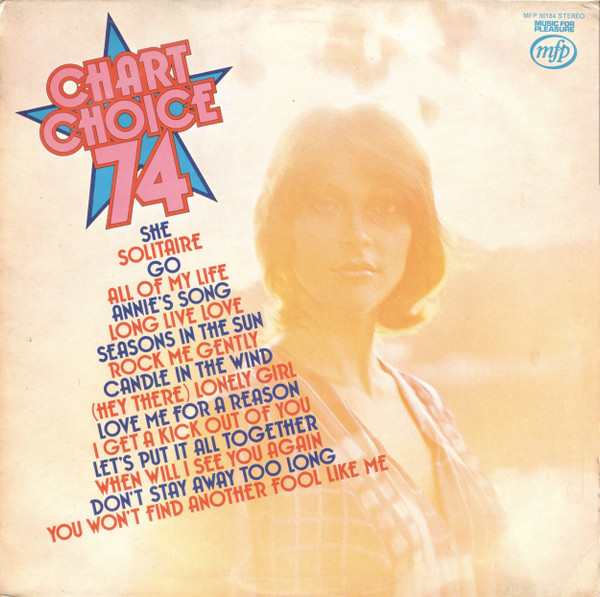 Unknown Artist - Chart Choice 74 - Used Vinyl Record image 1