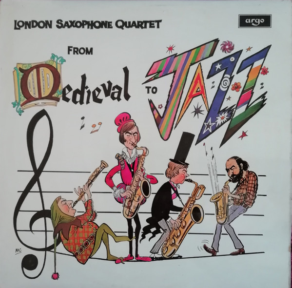 London Saxophone Qua - From Medieval To Jazz - Used Vinyl Record image 1