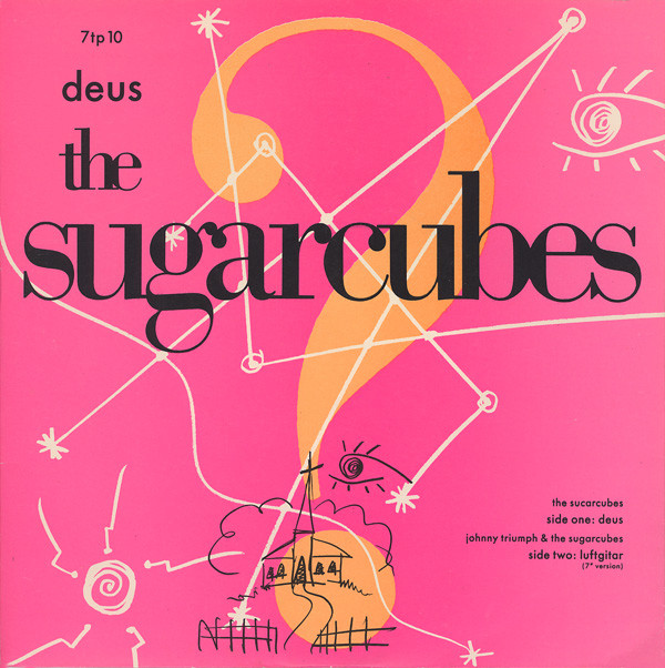 Sugarcubes - Deus - Used Vinyl Record 7" image 1