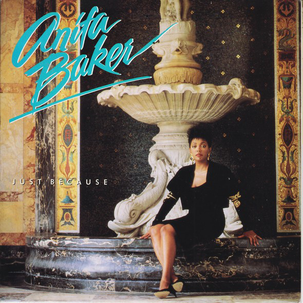 Anita Baker - Just Because - Used Vinyl Record 7" image 1