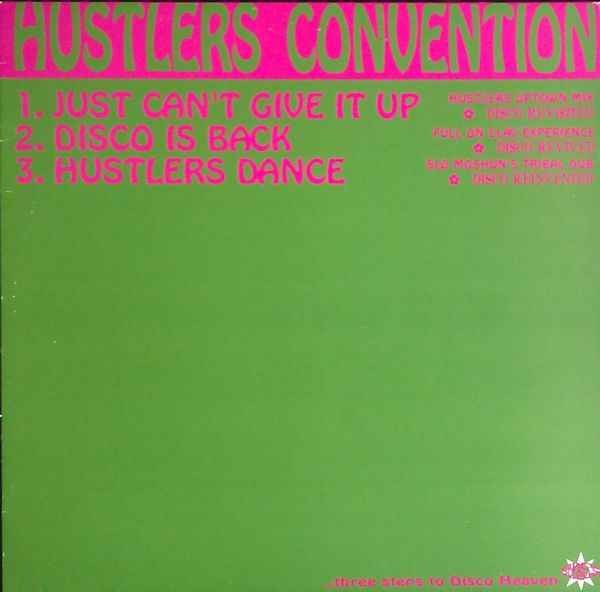 Hustlers Convention - Just Can't Give It Up - Used Vinyl Record 12" image 1