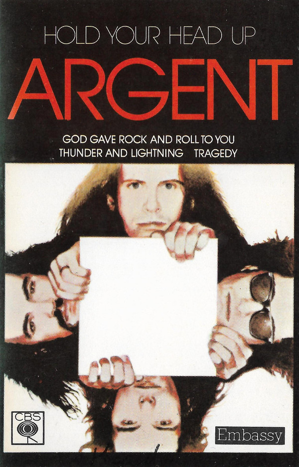 Argent - Hold Your Head Up - Used Cassette image 1
