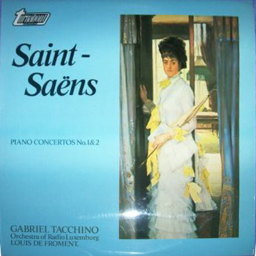 Camille Saint-Saëns - Piano Concertos No. 1&2 - Used Vinyl Record image 1