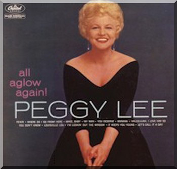 Peggy Lee - All Aglow Again - Used Vinyl Record image 1