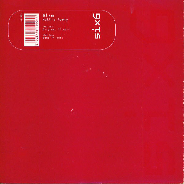 Glam - Hell's Party - Used Vinyl Record 7" image 1