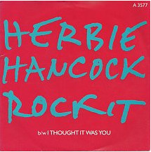 Herbie Hancock - Rockit b/w I Thought It Was You - Used Vinyl Record 7" image 1