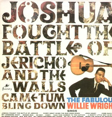 Willie Wright - Joshua Fought The Battle Of Jericho - Used Vinyl Record image 1