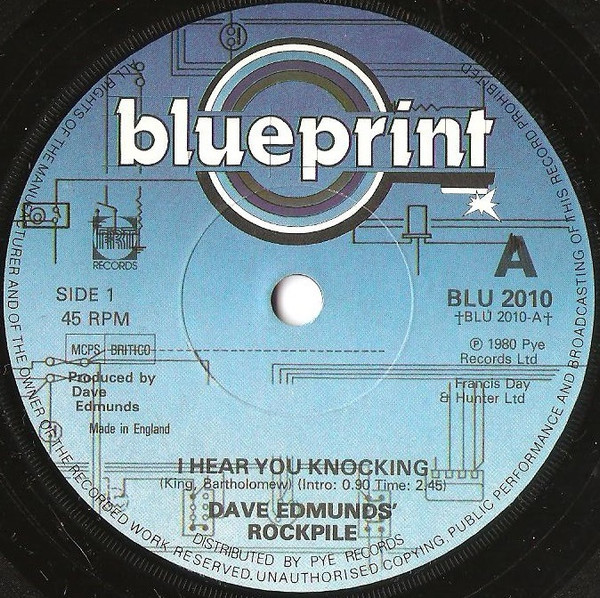 Rockpile - I Hear You Knocking - Used Vinyl Record 7" image 1
