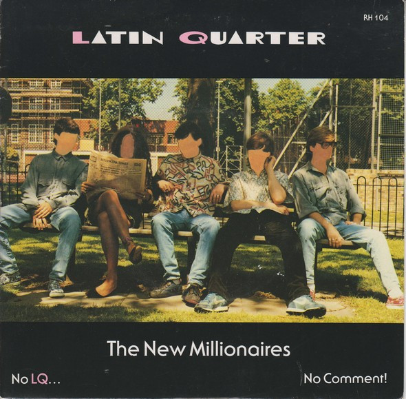Latin Quarter - New Millionaires - Used Vinyl Record 7" image 1