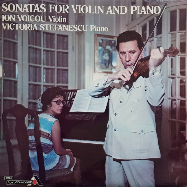 Ion Voicu - Sonatas For Violin And Piano - Used Vinyl Record image 1