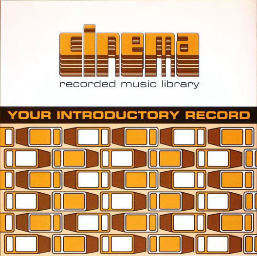 Cinema Recorded Musi - Your Introductory Record - Used CD image 1