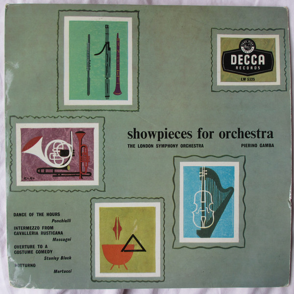 Pierino Gamba - Showpieces For Orchestra - Used Vinyl Record image 1