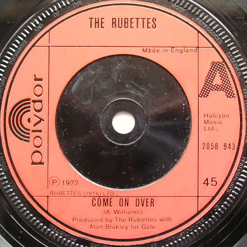 Rubettes - Come On Over - Used Vinyl Record 7" image 1