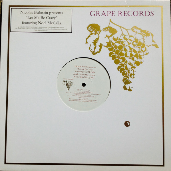 Nicolas Bulostin - Let Me Be Crazy - Used Vinyl Record 12" image 1