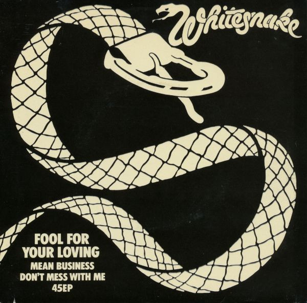 Whitesnake - Fool For Your Loving - Used Vinyl Record 7" image 1