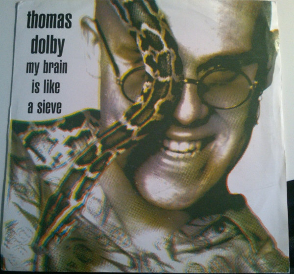 Thomas Dolby - My Brain Is Like A Sieve - Used Vinyl Record 7" image 1