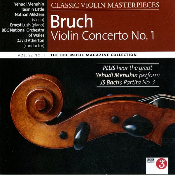 Bruch - Violin Concerto No. 1, J S Bach - Partita No 3, Tchaikovsky, de Falla, Paganini