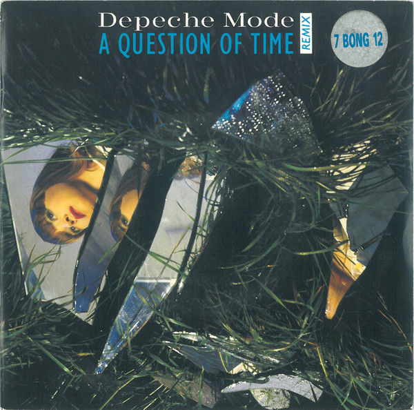 Depeche Mode - A Question Of Time (Remix) - Used Vinyl Record 7" image 1