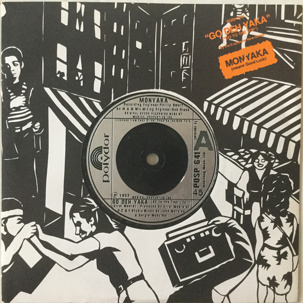 Monyaka - Go Deh Yaka (Go To The Top) (Edit) - Used Vinyl Record 7" image 1