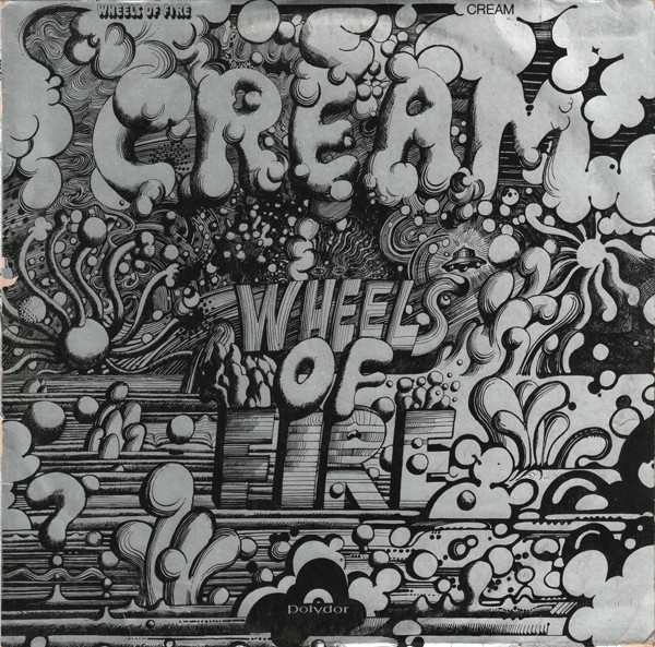 Cream - Wheels Of Fire - In The Studio - Used Vinyl Record image 1