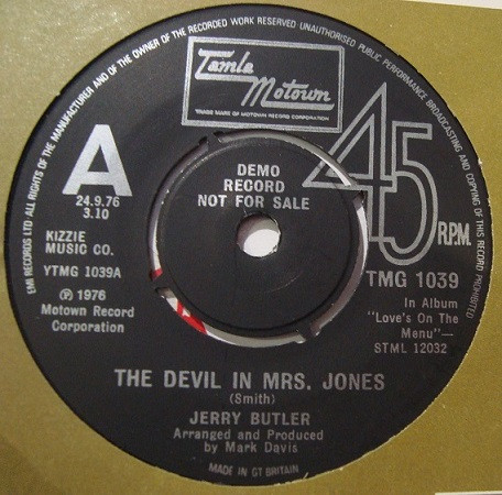 The Devil In Mrs. Jones