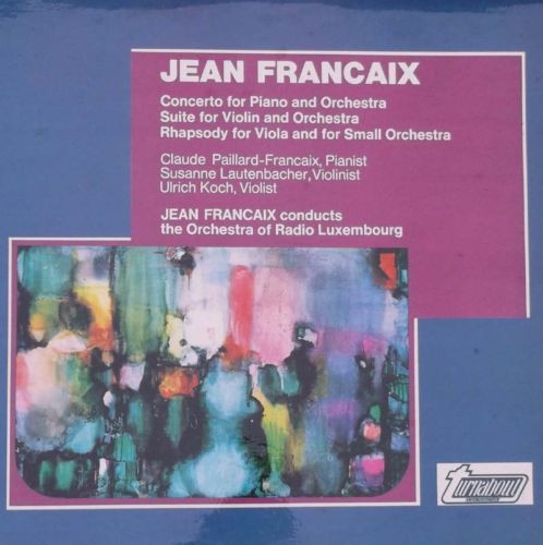 Jean Francaix - Concerto For Piano And Orchestra / Suite For Violin And image 1
