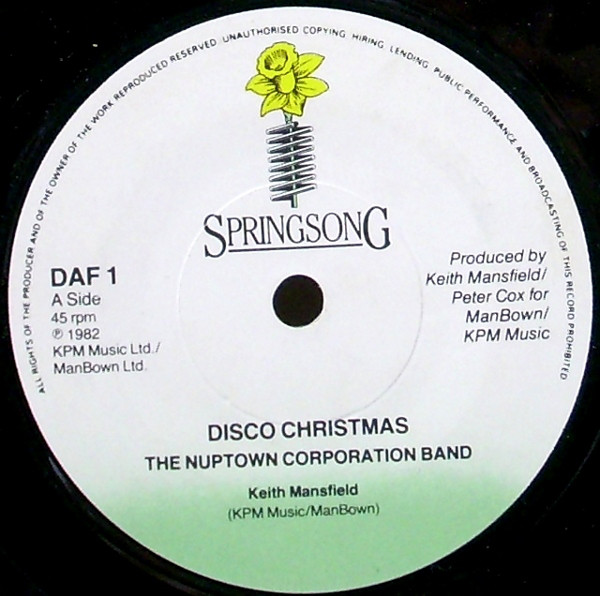 Nuptown Corporation - Disco Christmas - Used Vinyl Record 7" image 1