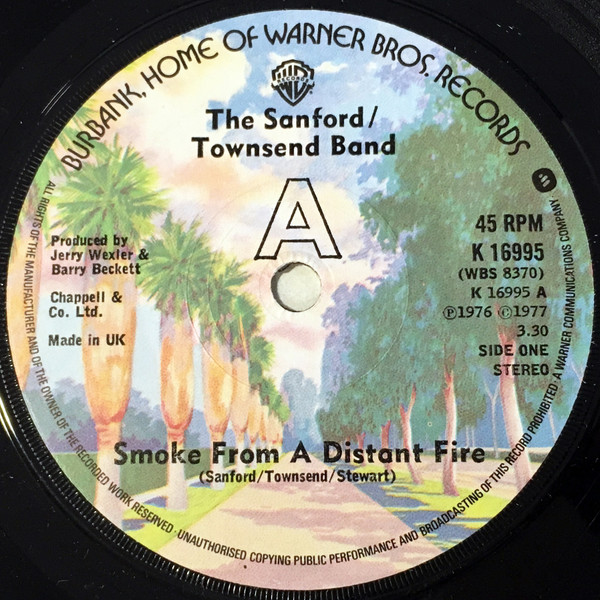 Sanford-Townsend Ban - Smoke From A Distant Fire / Lou - Used Vinyl Re image 1