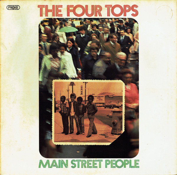 Four Tops - Main Street People - Used Vinyl Record image 1