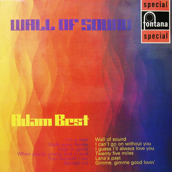 Adam Best - Wall Of Sound - Used Vinyl Record image 1