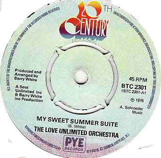Love Unlimited Orche - My Sweet Summer Suite - Used Vinyl Record 7" image 1