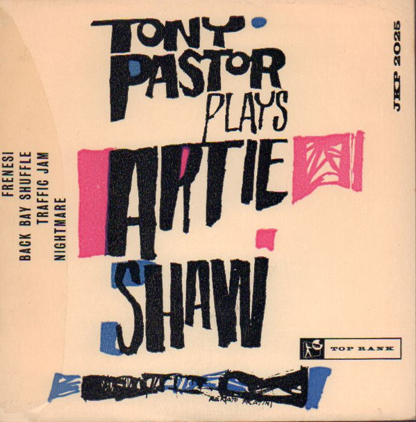 Tony Pastor - Plays Artie Shaw - Used Vinyl Record 7" image 1