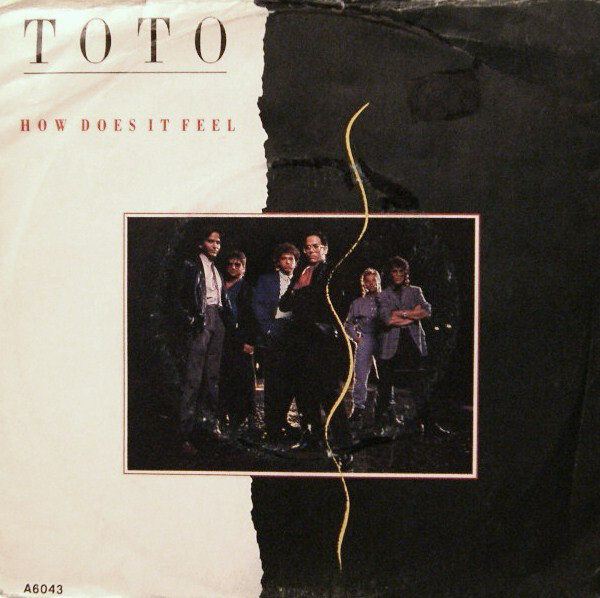 Toto - How Does It Feel - Used Vinyl Record 7" image 1