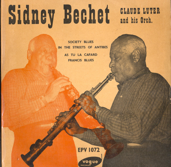 Sidney Bechet - Society Blues - Used Vinyl Record 7" image 1