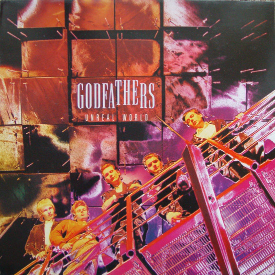 Godfathers - Unreal World - Used Vinyl Record image 1